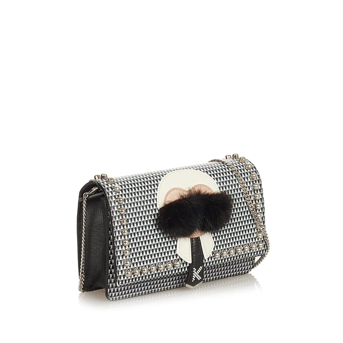 Luxury FendiKarlito Leather Wallet on Chain (SHG-26654)