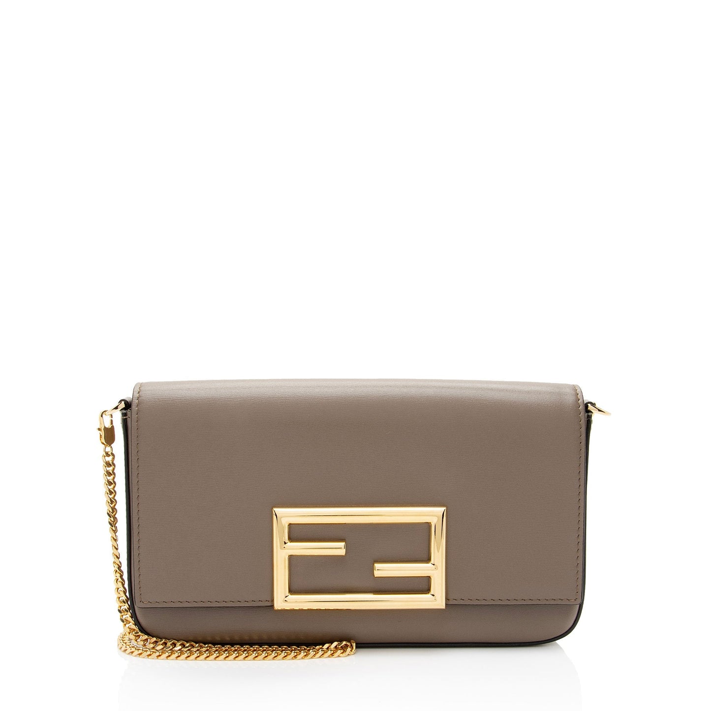 Luxury FendiLambskin Baguette Wallet on Chain (SHF-Jcp7JZ)