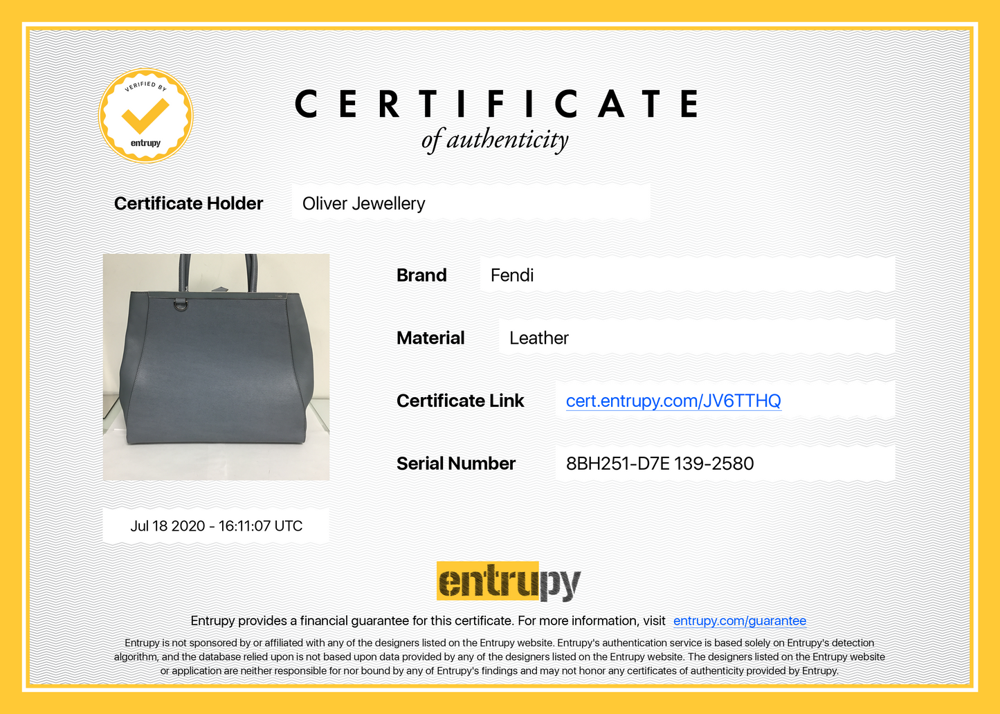 Fendi Large 2Jours Elite Shopper Tote