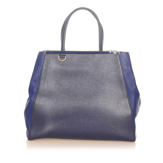 Luxury FendiLarge 2Jours Leather Tote Bag (SHG-37352)