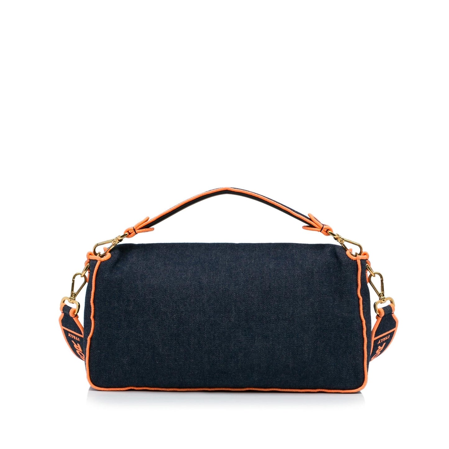 Luxury FendiLarge Denim Baguette Bag (SHG-zrIjdA)