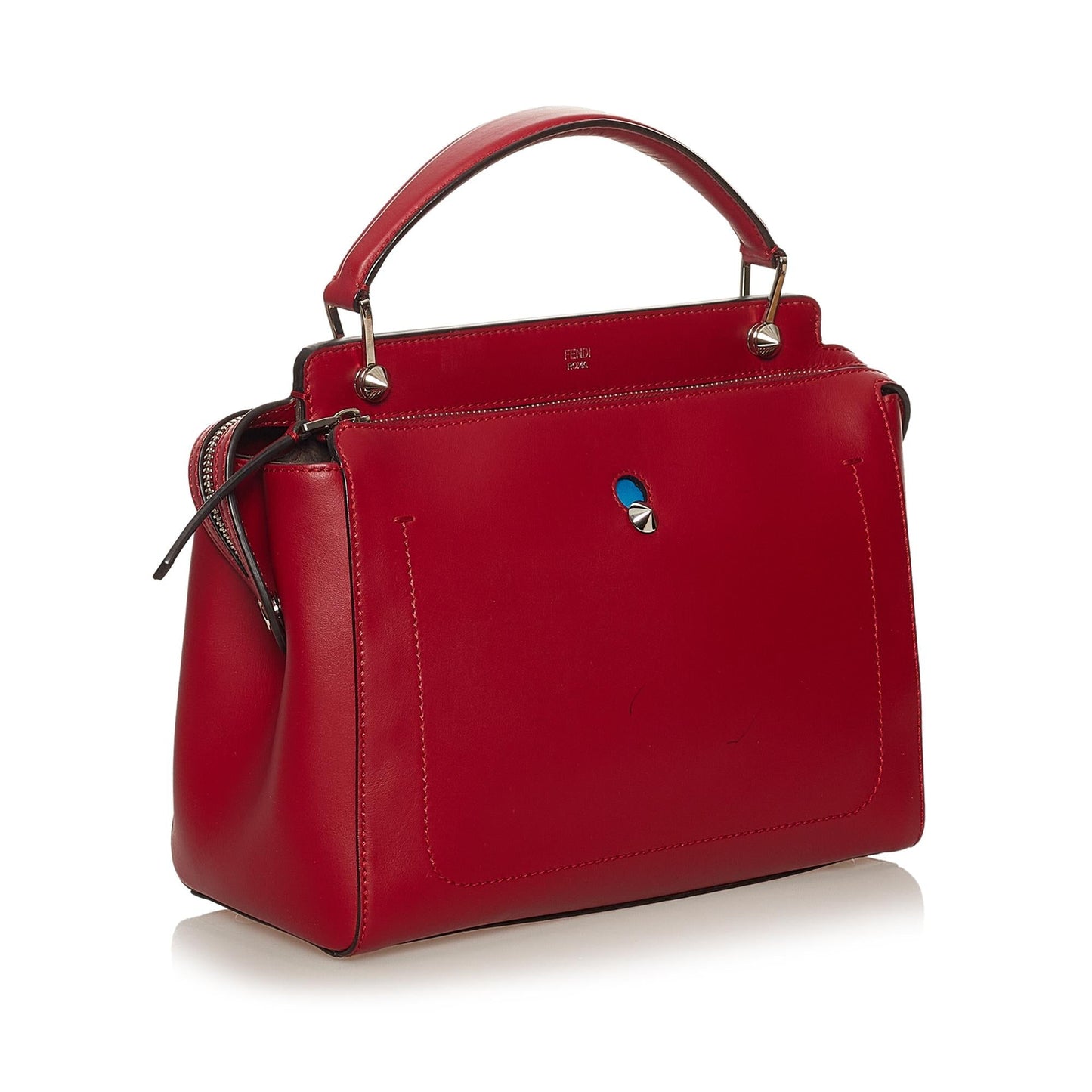 Luxury FendiLarge DotCom Leather Satchel (SHG-eJmOzi)