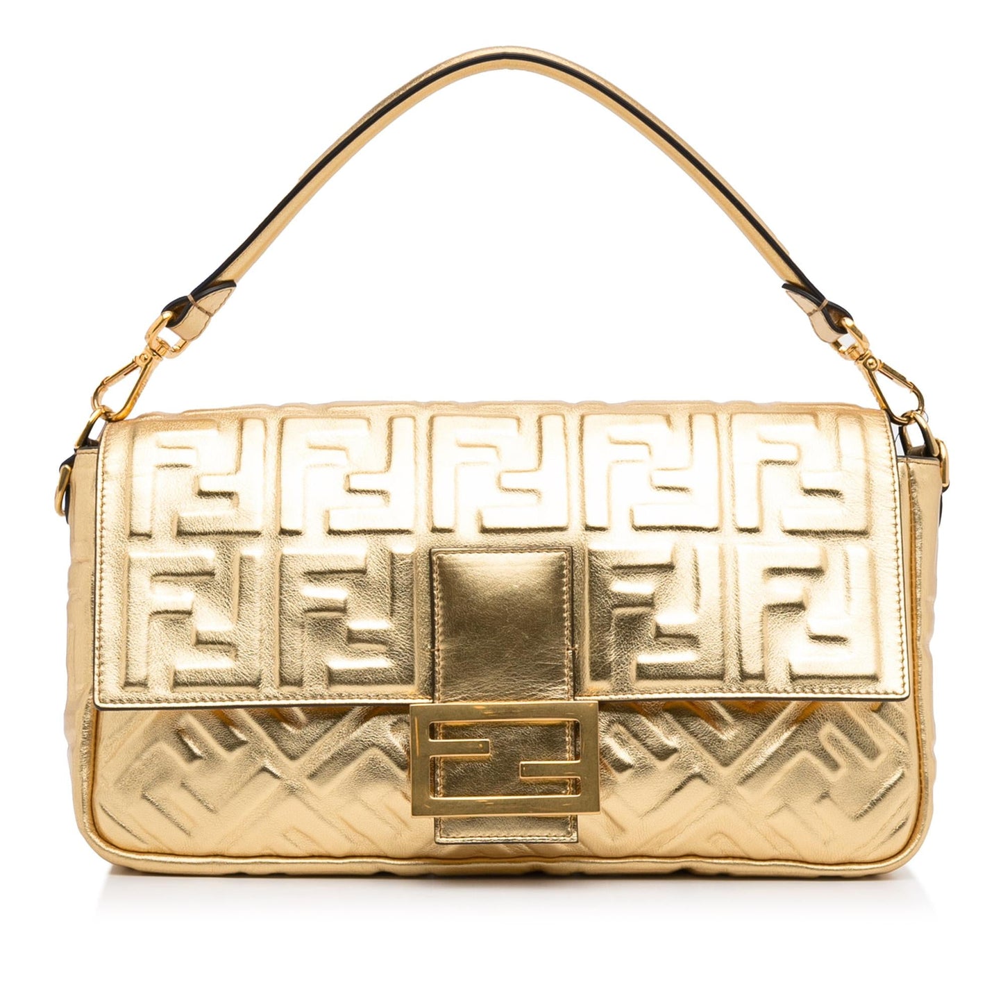 Luxury FendiLarge Embossed Zucca Baguette (SHG-ZcKJ66)