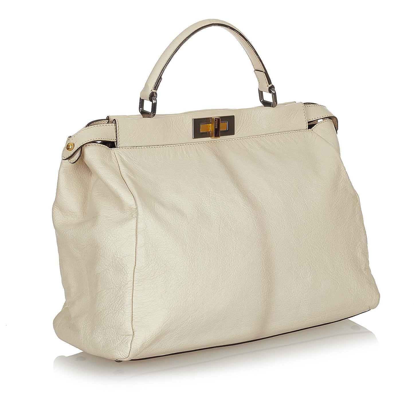 Luxury FendiLarge Peekaboo Leather Satchel (SHG-usPpvT)