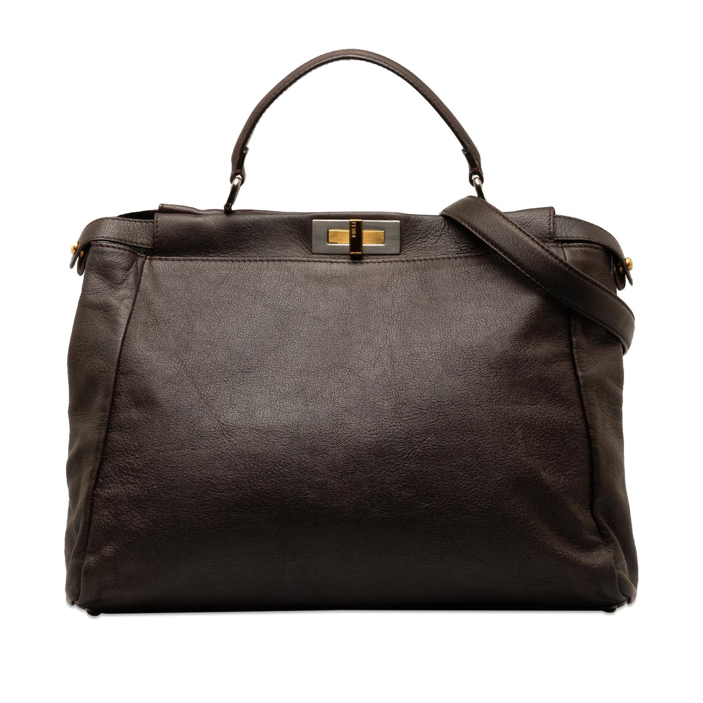 Luxury FendiLarge Peekaboo Satchel (SHG-cYT7Bd)