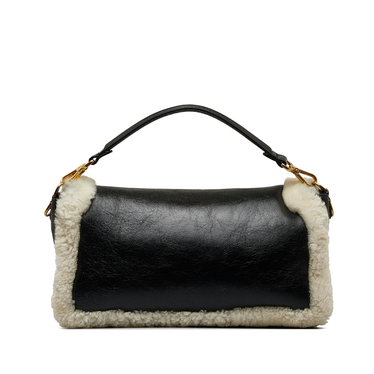 Luxury FendiLarge Shearling Baguette (SHG-Rdq63a)