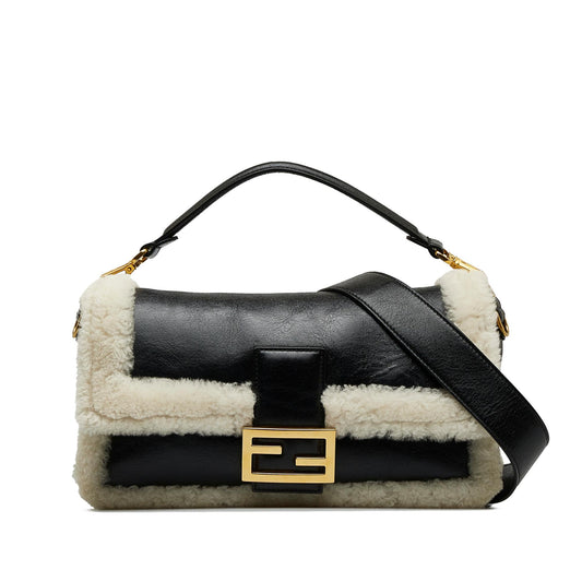 Luxury FendiLarge Shearling Baguette (SHG-Rdq63a)