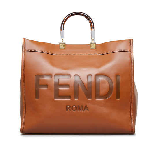 Luxury FendiLarge Sunshine Shopper Tote (SHG-3Fn1uc)