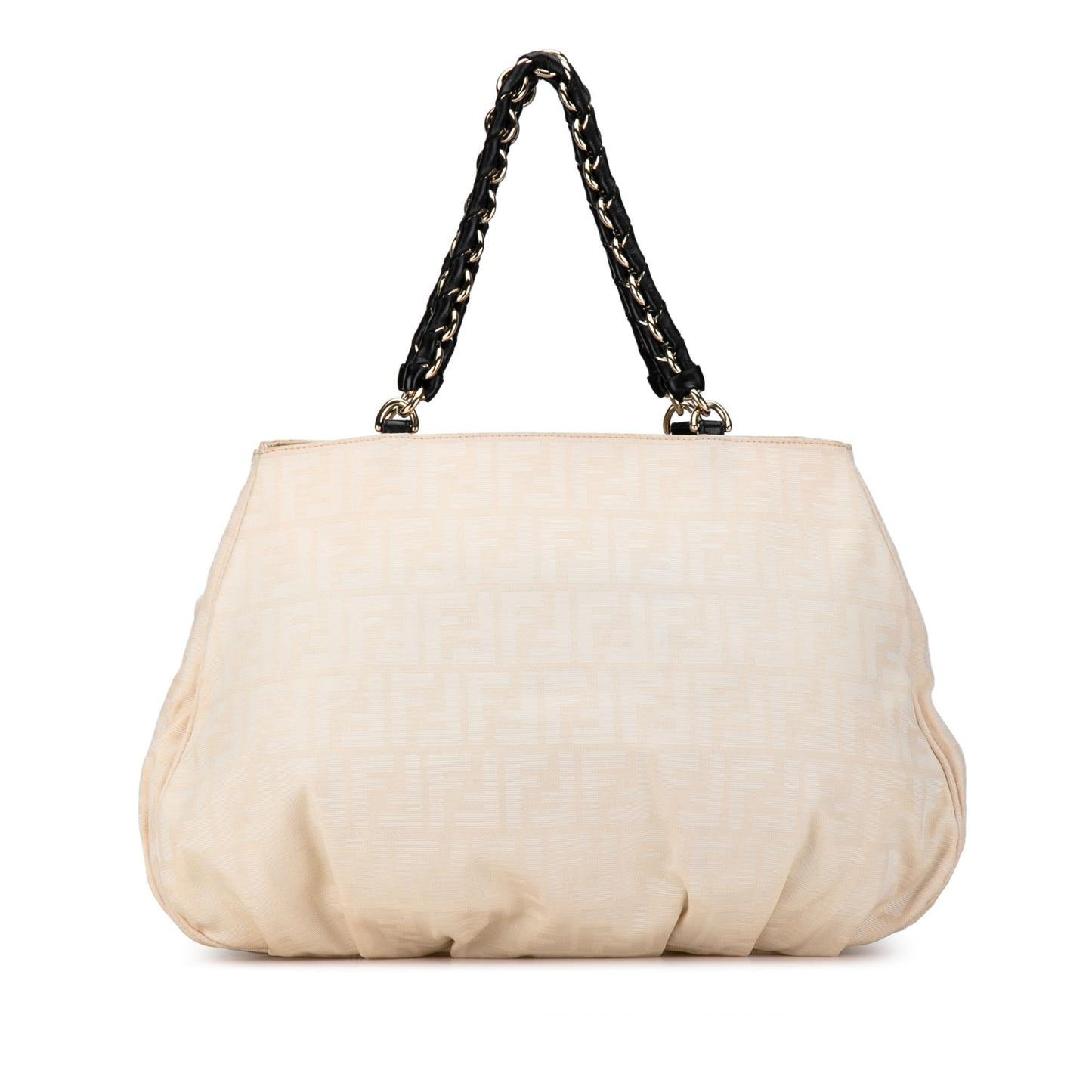 Luxury FendiLarge Zucca Canvas Mia Tote (SHG-TOEhpT)