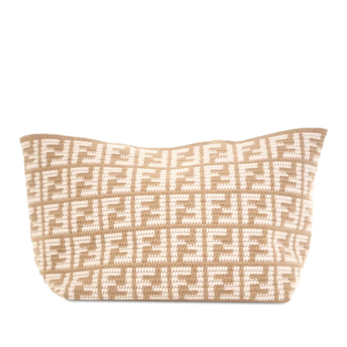 Luxury FendiLarge Zucca Cashmere Shopper Tote (SHG-BVm1Iv)