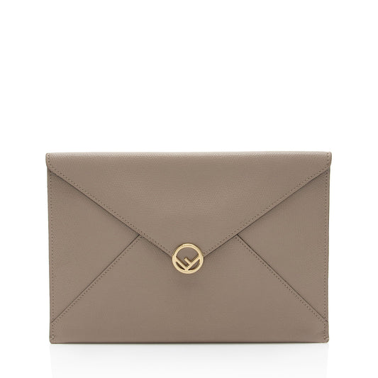 Luxury FendiLeather 1974 Envelope Pouch (SHF-zbL5yO)