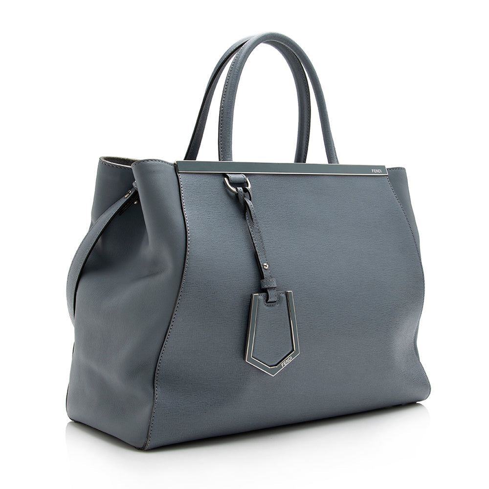 Luxury FendiLeather 2Jours Medium Tote (SHF-17665)