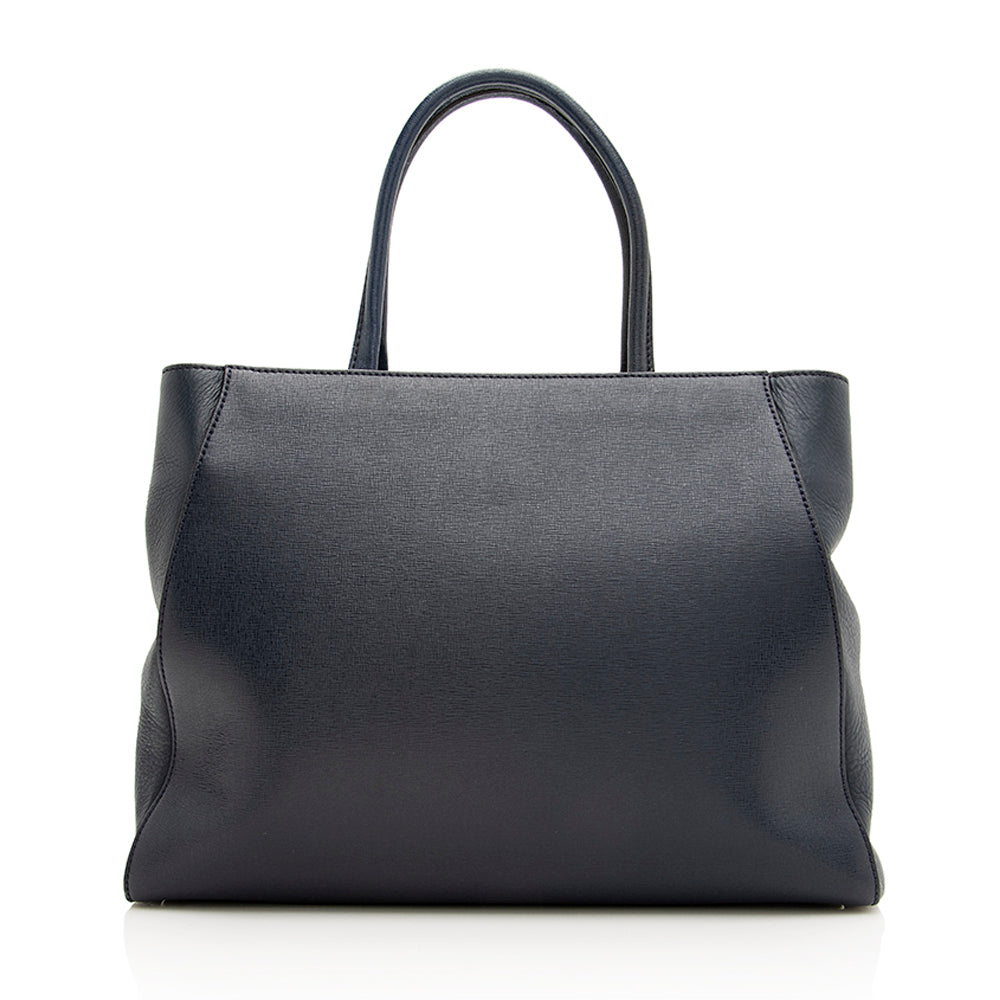 Luxury FendiLeather 2Jours Medium Tote - FINAL SALE (SHF-18911)