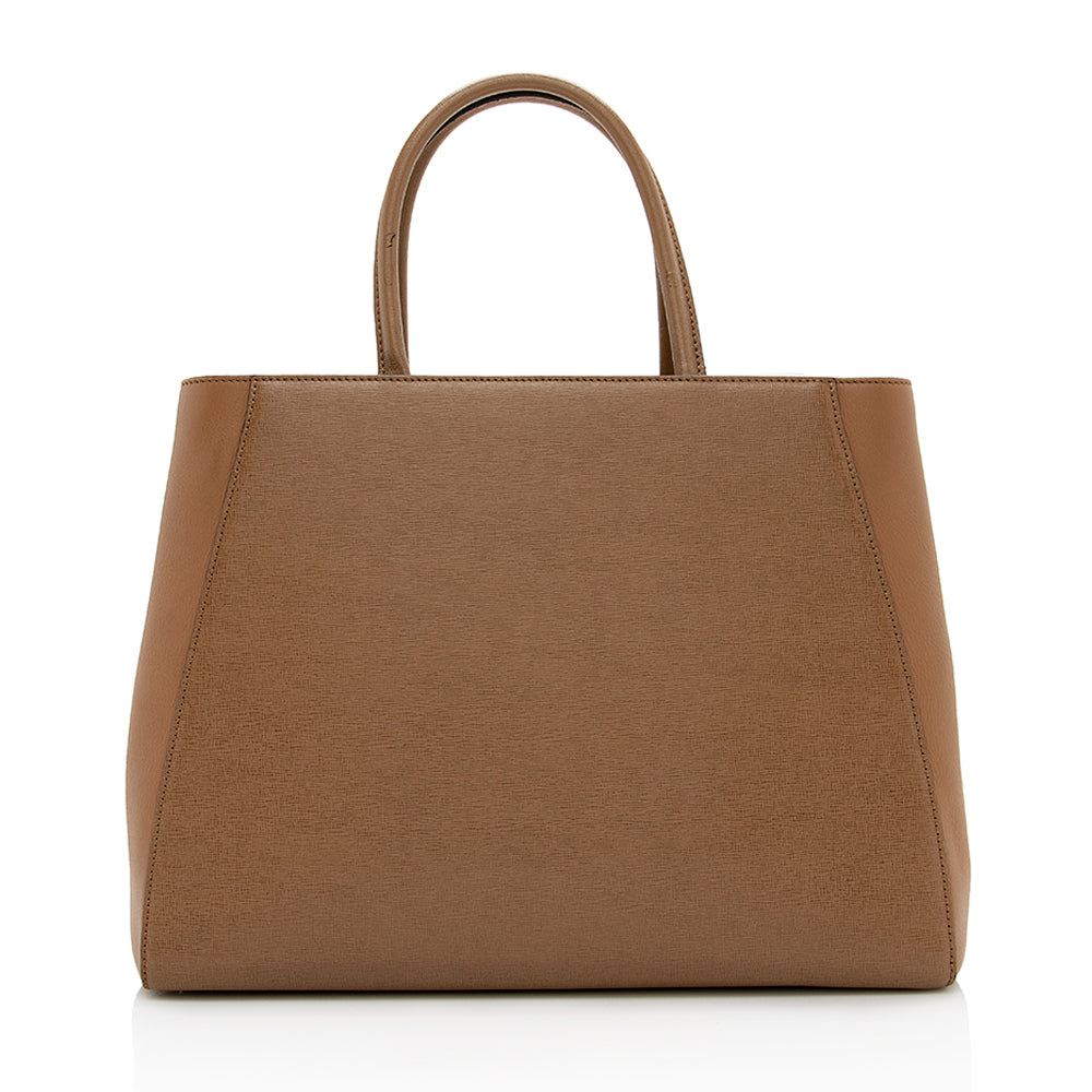 Luxury FendiLeather 2Jours Tote - FINAL SALE (SHF-17309)