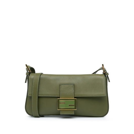 Luxury FendiLeather Baguette Crossbody (SHG-ZNxLQ5)