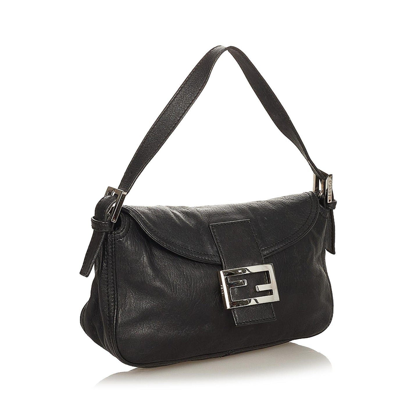Luxury FendiLeather Baguette (SHG-26236)