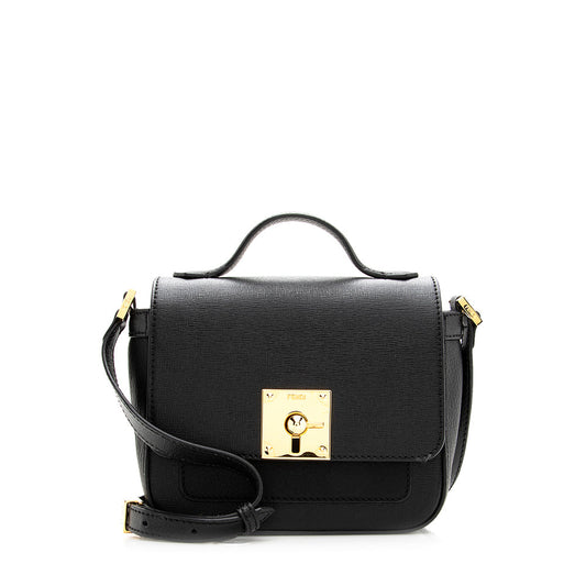 Luxury FendiLeather Borsa Mini Crossbody Bag (SHF-19852)
