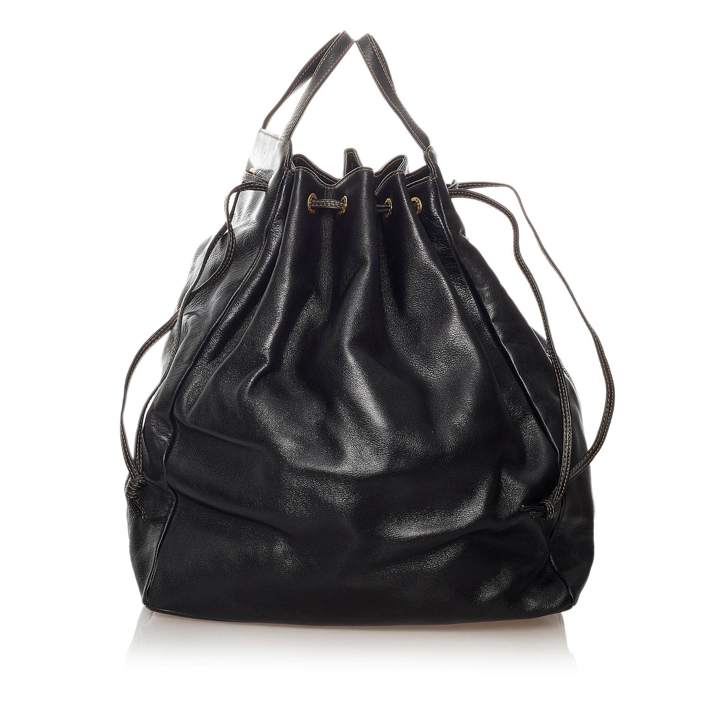 Luxury FendiLeather Bucket Bag (SHG-27821)