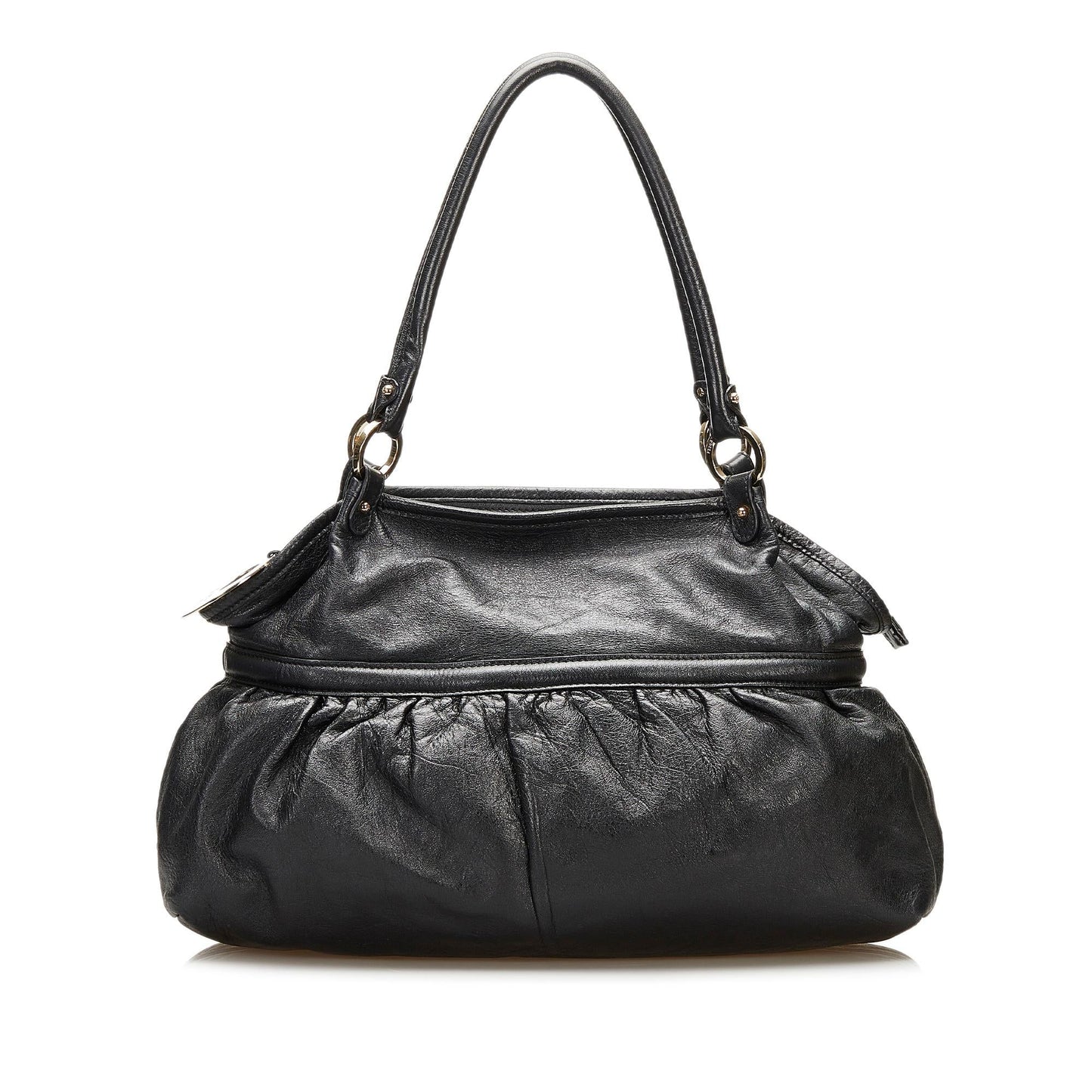 Luxury FendiLeather Chef Shoulder Bag (SHG-35929)