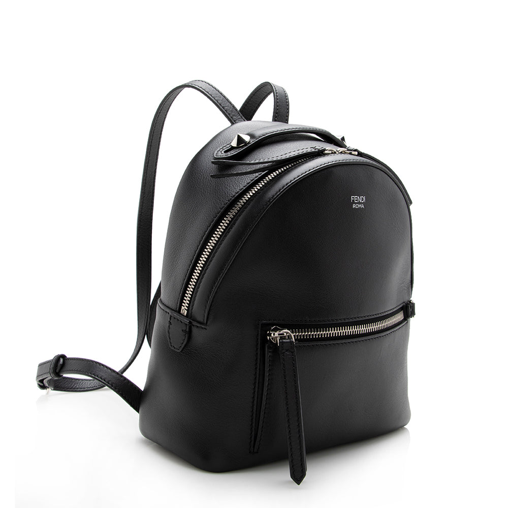 Luxury FendiLeather Crystal By The Way Mini Backpack - FINAL SALE (SHF-14917)