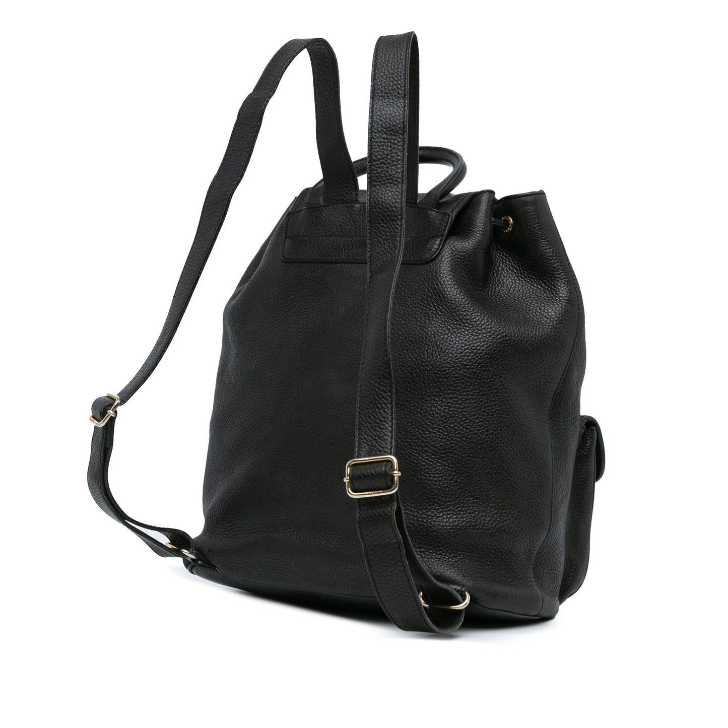 Luxury FendiLeather Drawstring Backpack (SHG-hBWU1r)