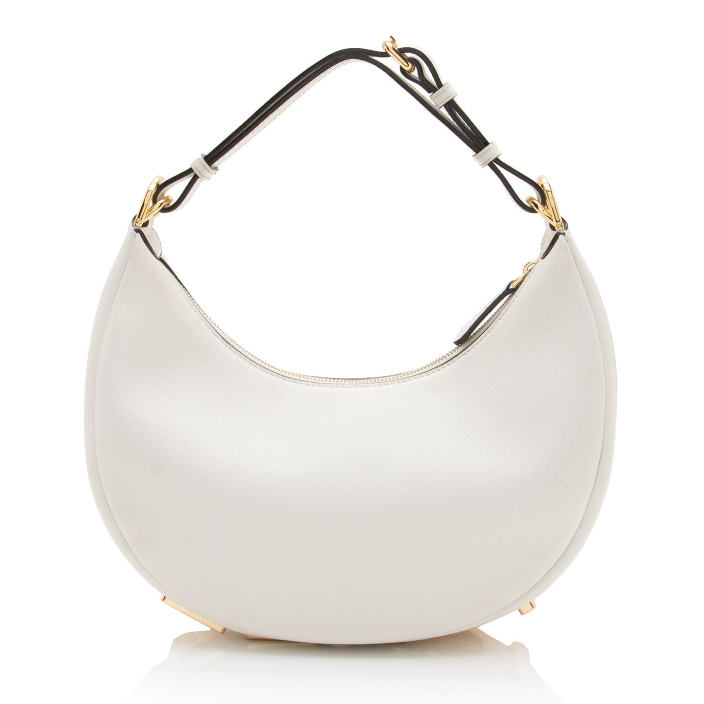 Luxury FendiLeather Fendigraphy Small Hobo (SHF-UsLVuq)