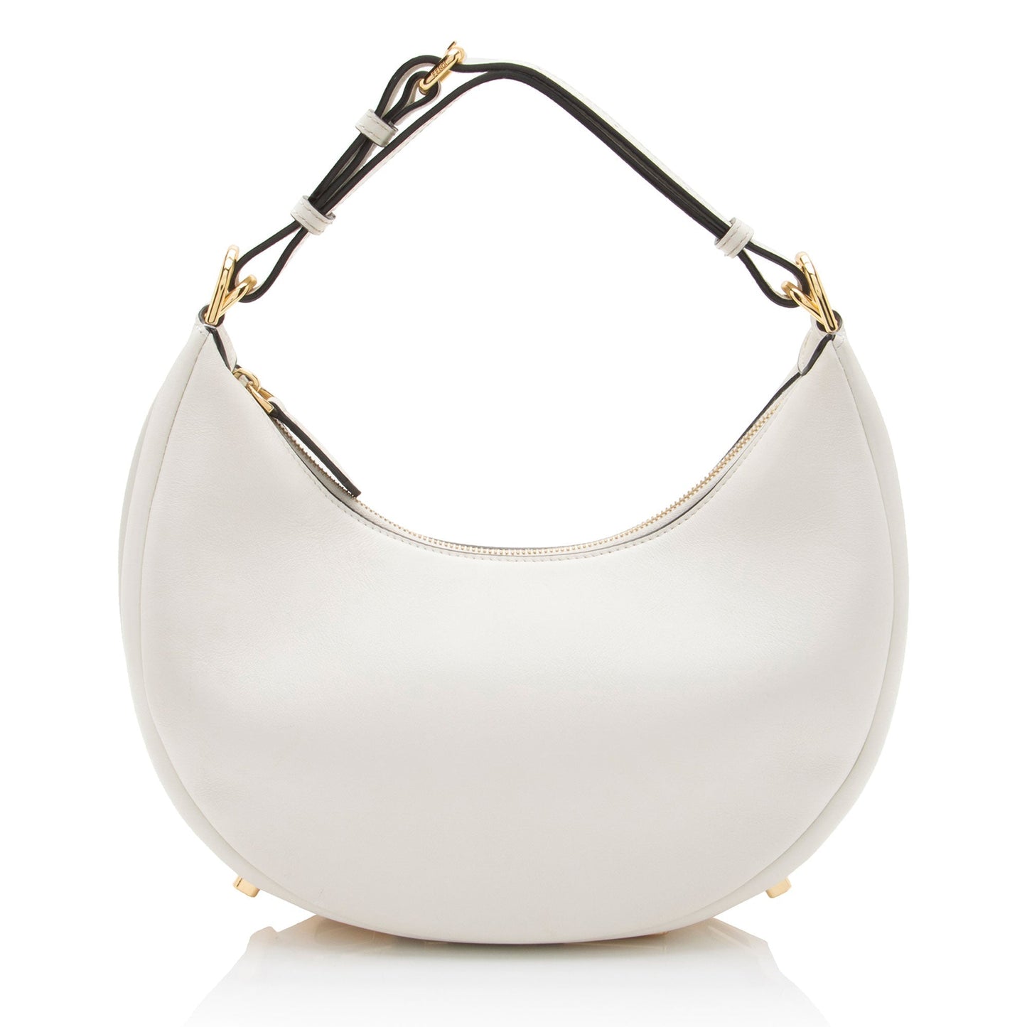 Luxury FendiLeather Fendigraphy Small Hobo (SHF-UsLVuq)