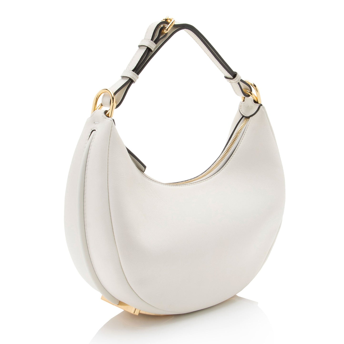 Luxury FendiLeather Fendigraphy Small Hobo (SHF-UsLVuq)