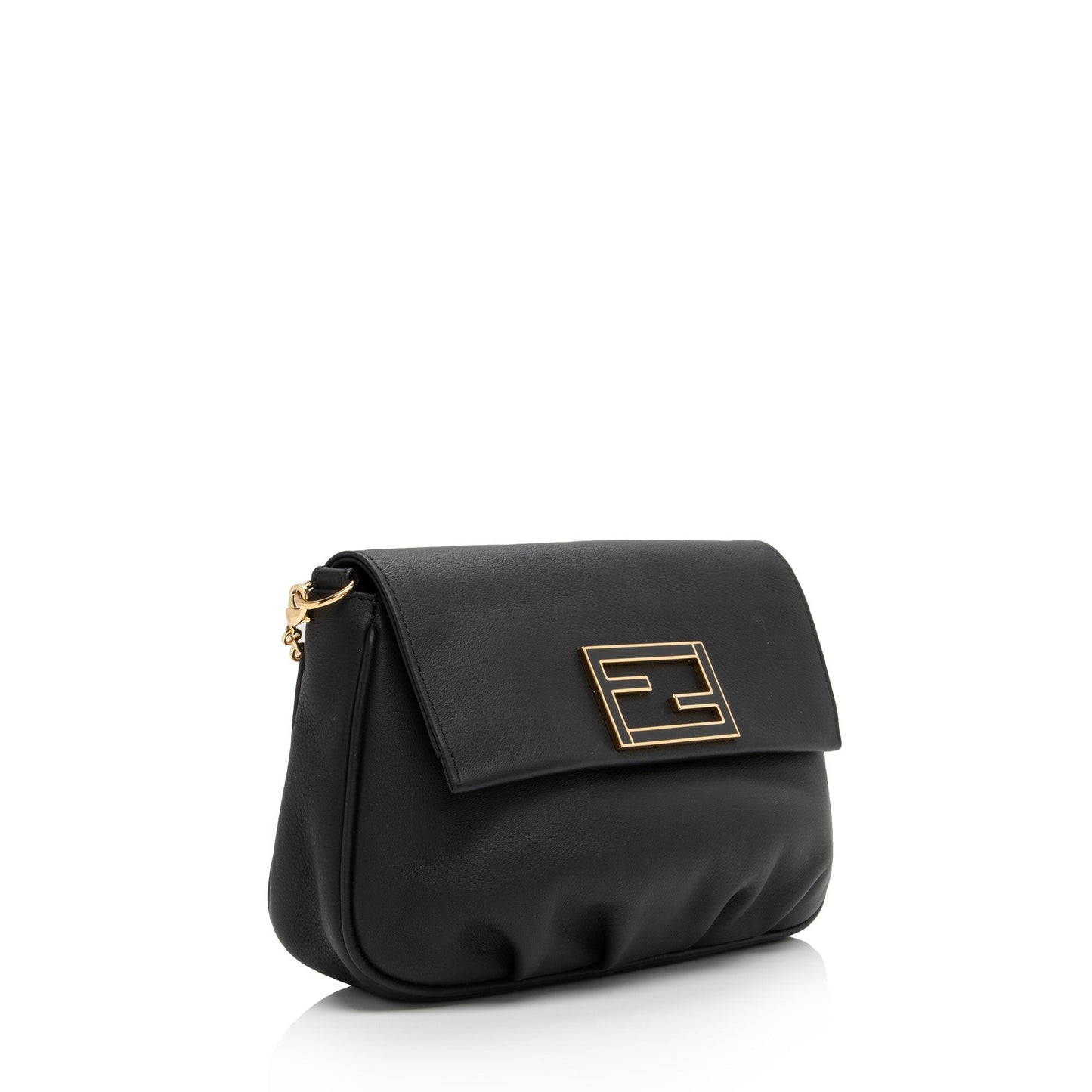 Luxury FendiLeather Fendista Crossbody Bag (SHF-Eg2miO)