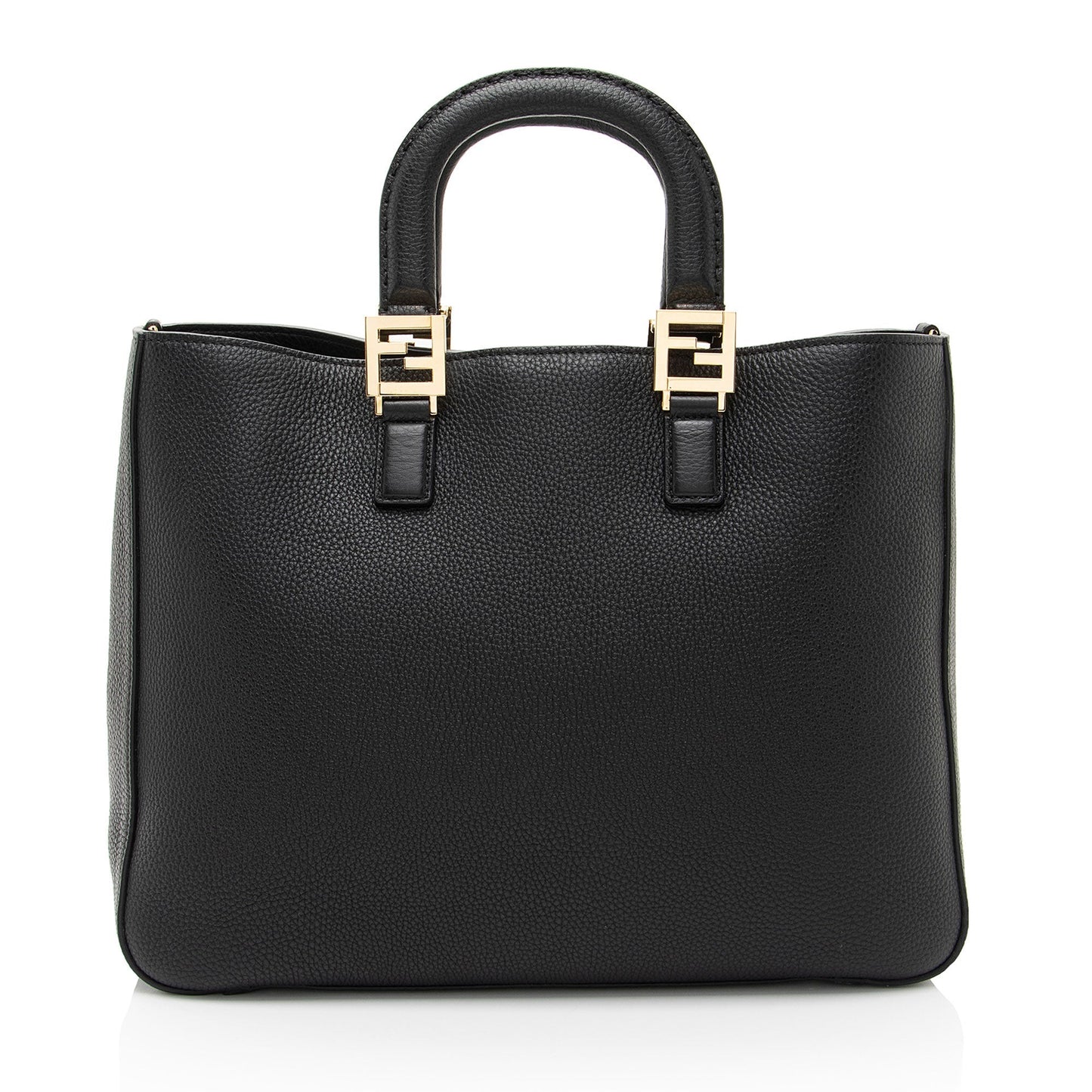 Luxury FendiLeather Glacier Medium Tote (SHF-ch3vuj)