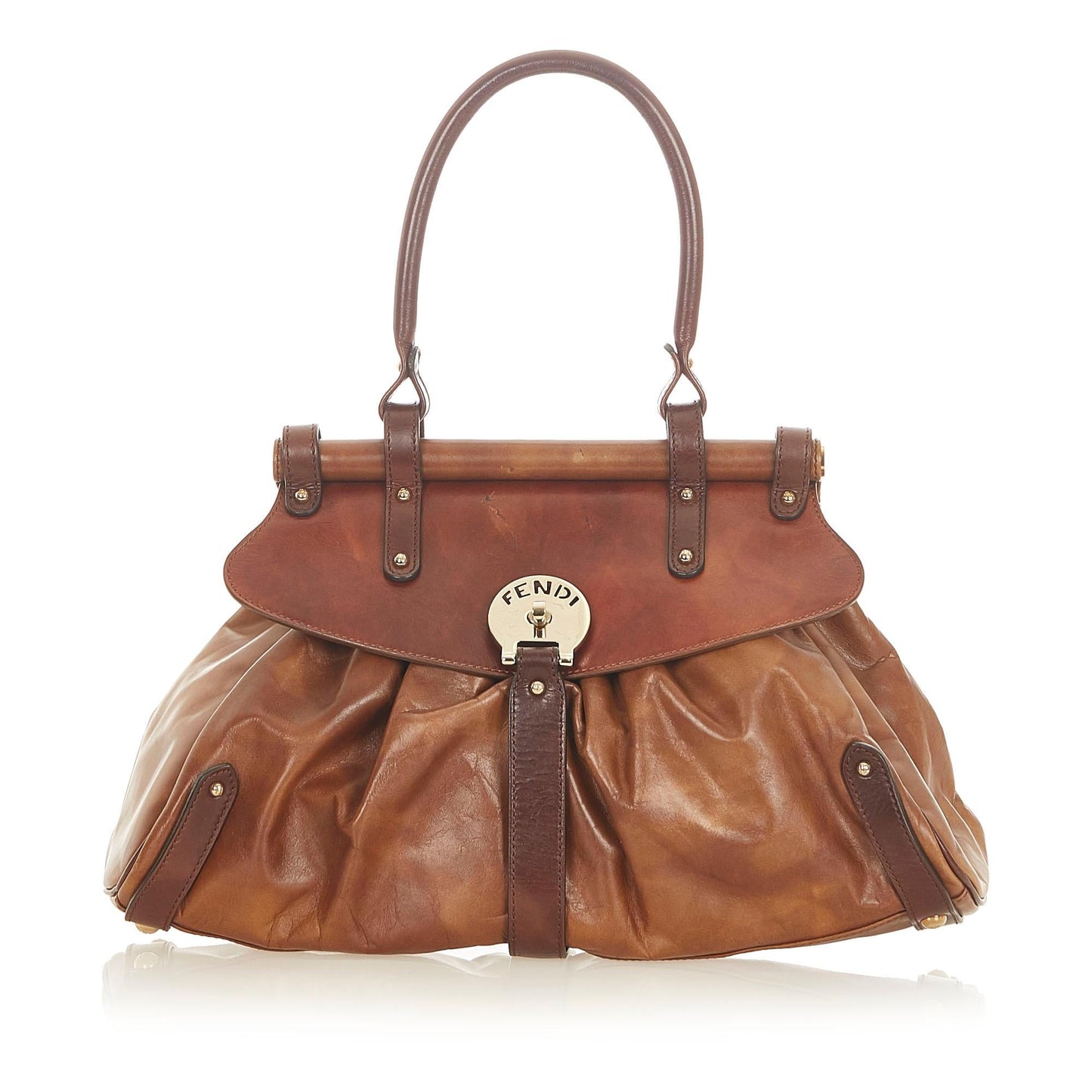 Luxury FendiLeather Handbag (SHG-31690)