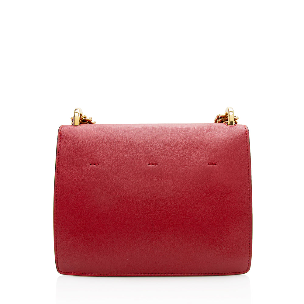 Luxury FendiLeather Kan U Grace Small Crossbody Bag (SHF-12292)