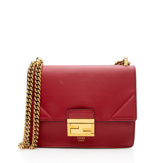 Luxury FendiLeather Kan U Grace Small Crossbody Bag (SHF-12292)