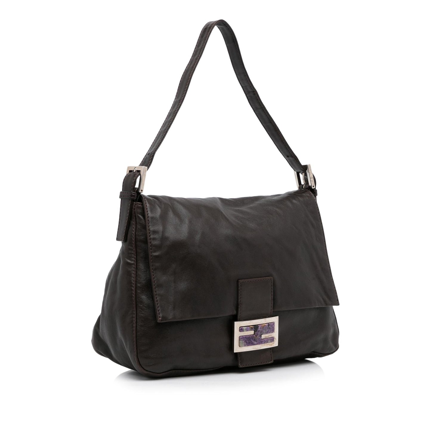 Luxury FendiLeather Mamma Forever (SHG-TTZfIm)
