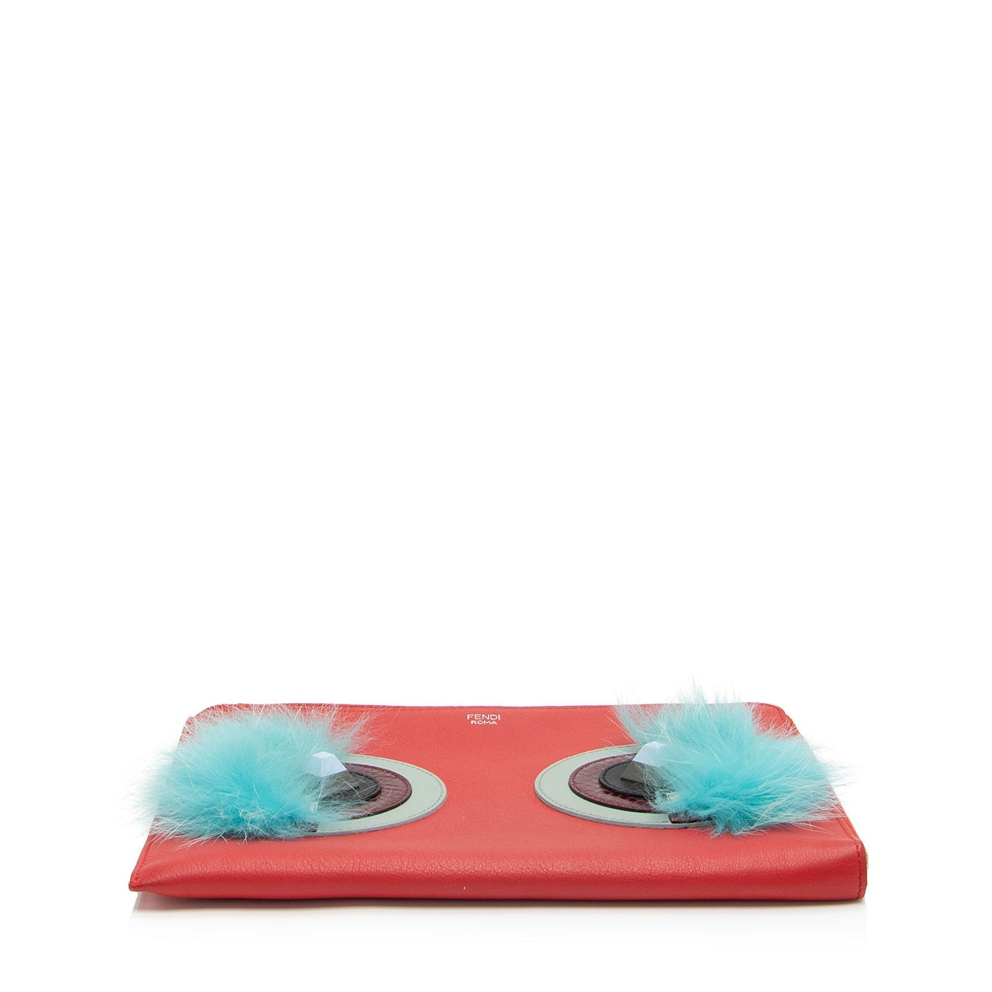 Luxury FendiLeather Monster Zip Clutch (SHF-1L3C25)