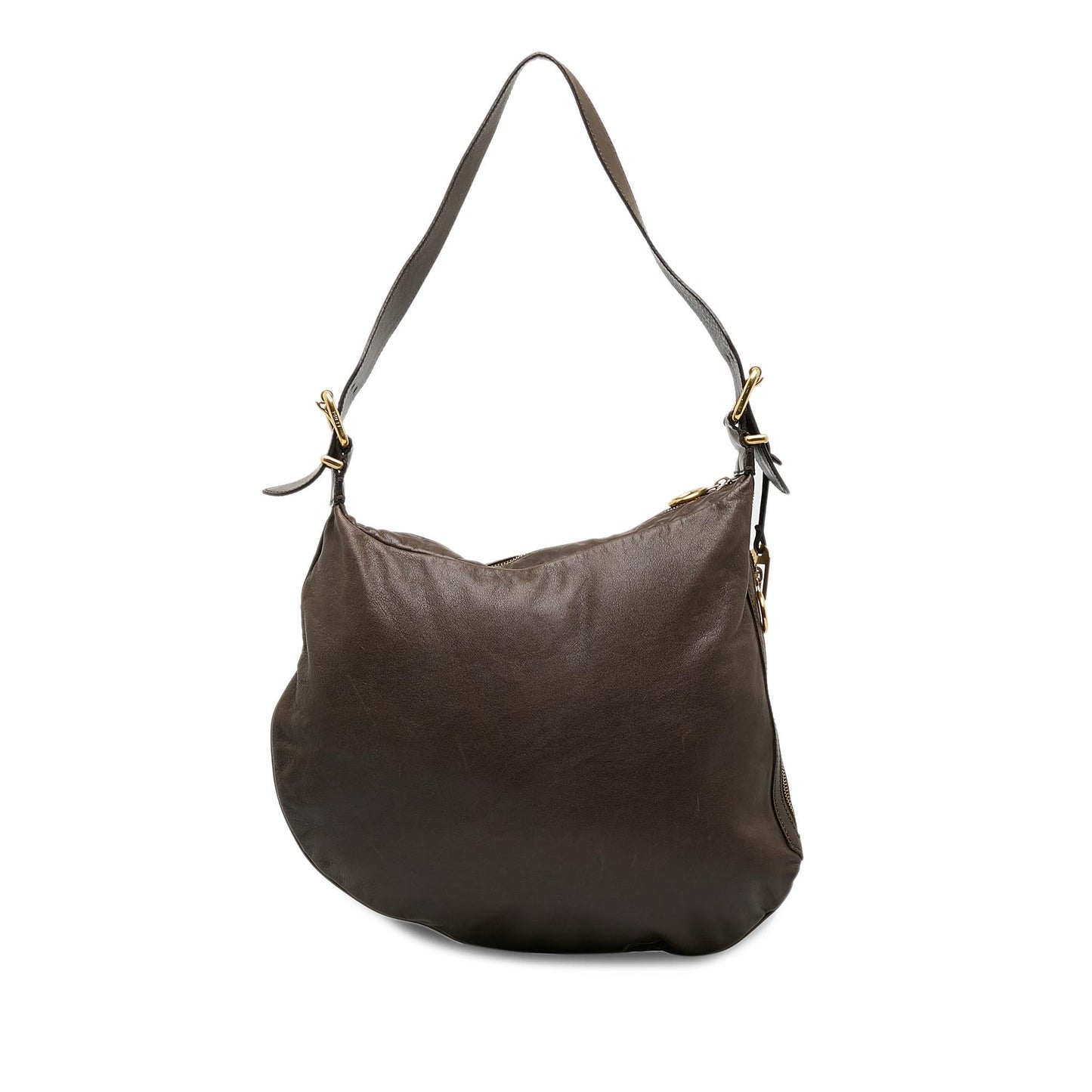 Luxury FendiLeather Oyster Shoulder Bag (SHG-P6A7z8)