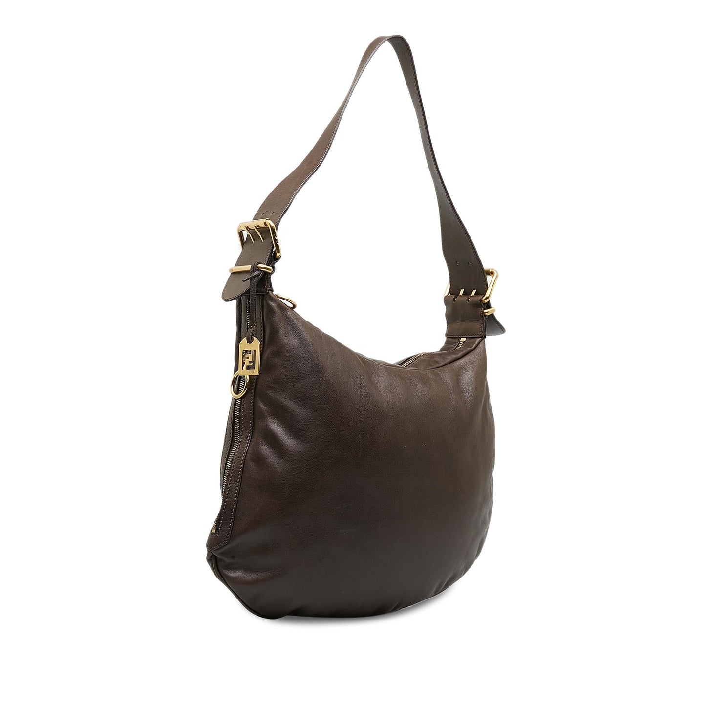 Luxury FendiLeather Oyster Shoulder Bag (SHG-P6A7z8)