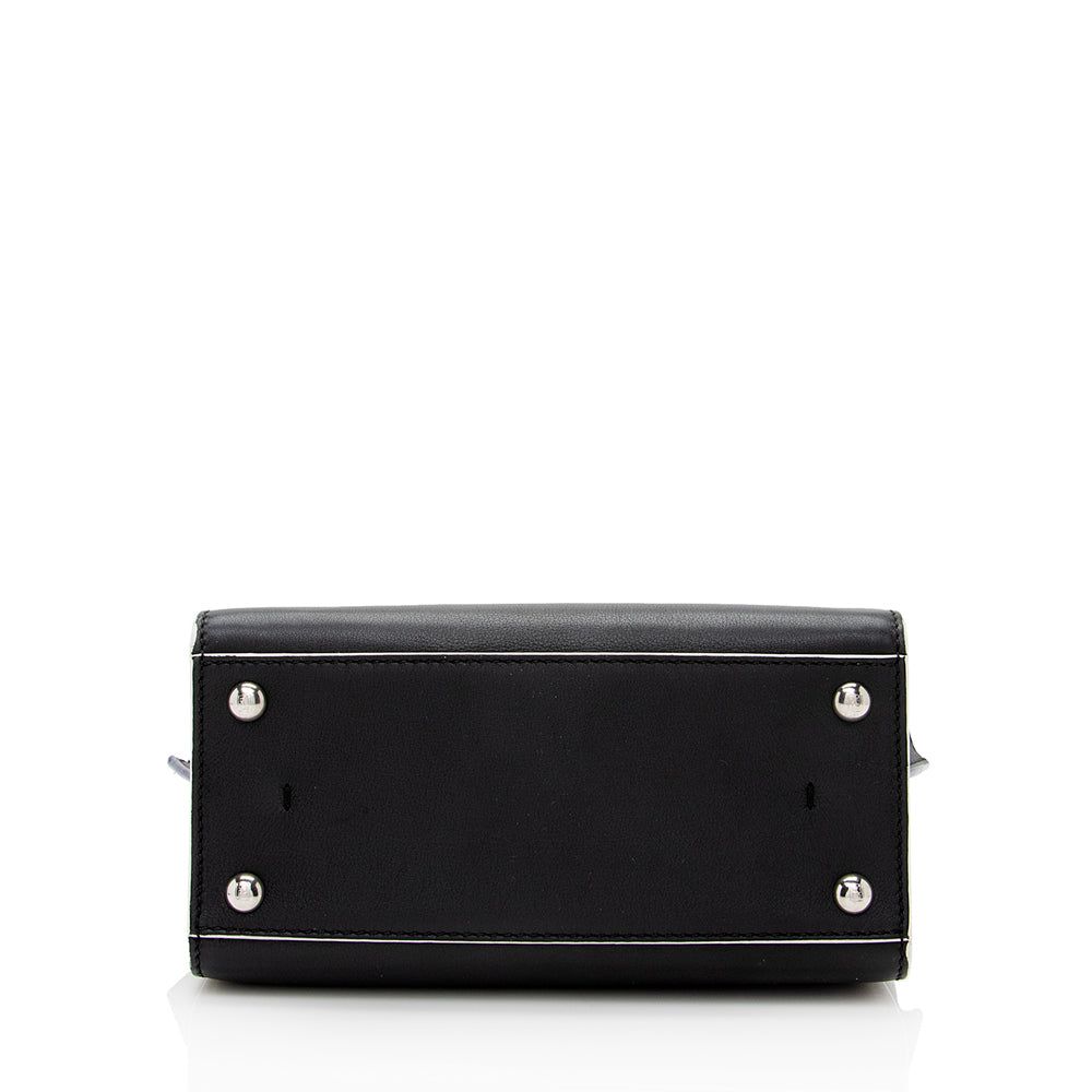 Luxury FendiLeather Petite 2Jours Tote (SHF-20185)