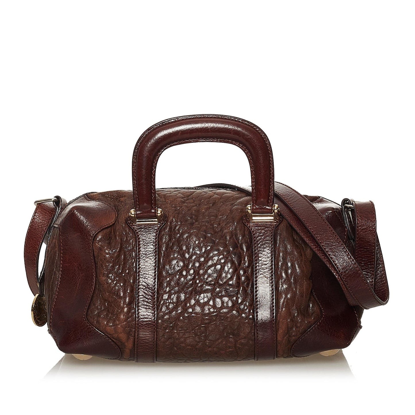 Luxury FendiLeather Satchel (SHG-29169)