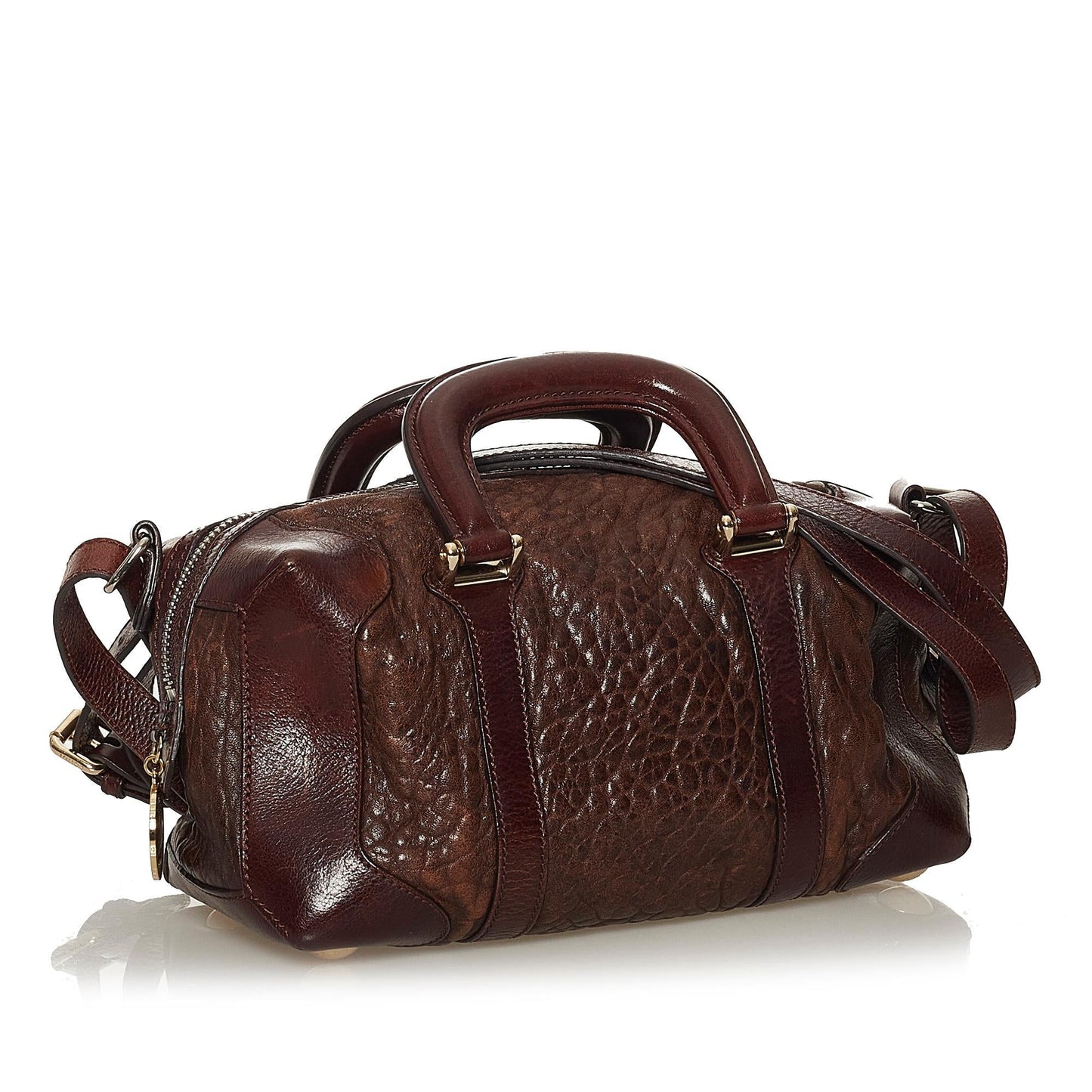 Luxury FendiLeather Satchel (SHG-29169)