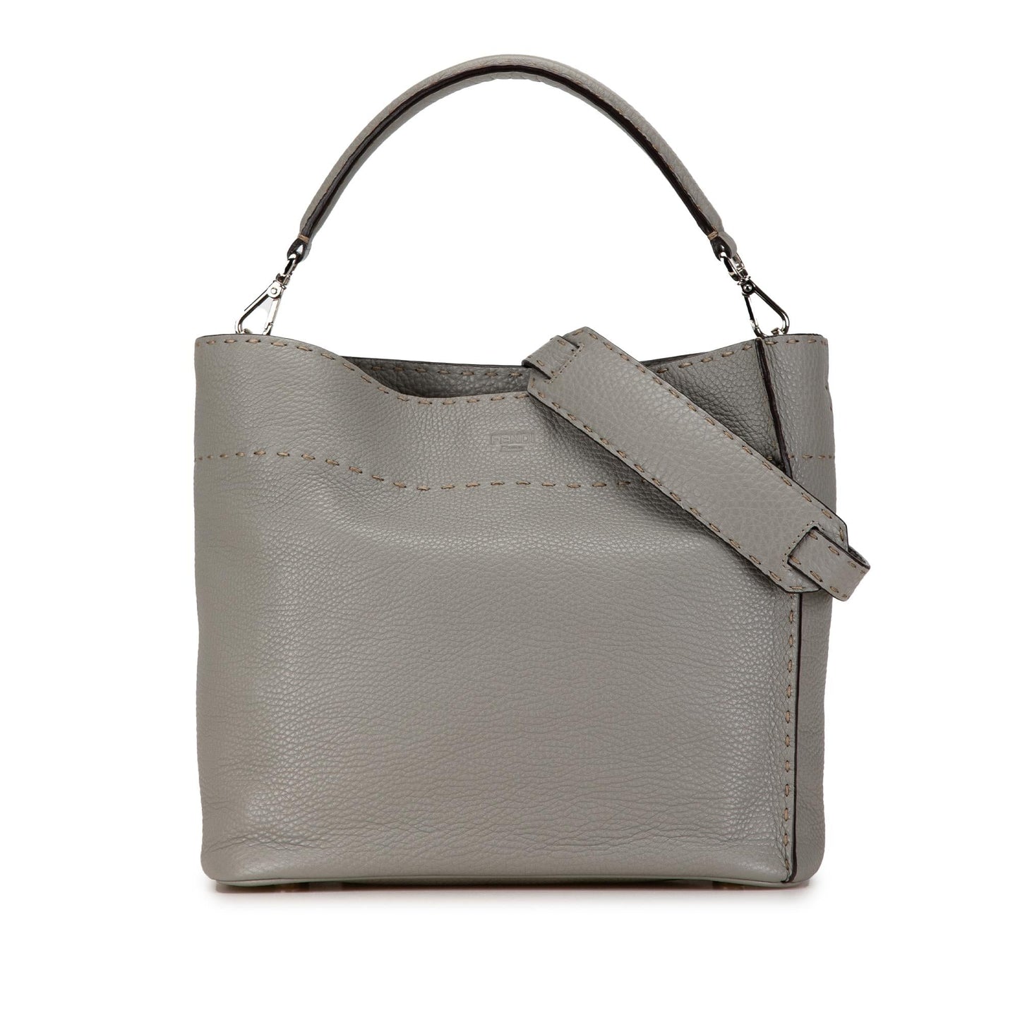 Luxury FendiLeather Selleria Anna Satchel (SHG-olUVO5)