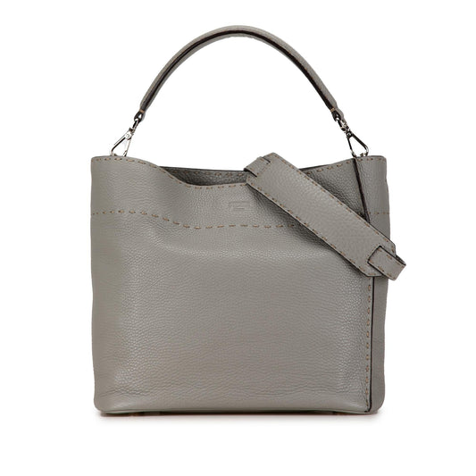 Luxury FendiLeather Selleria Anna Satchel (SHG-olUVO5)