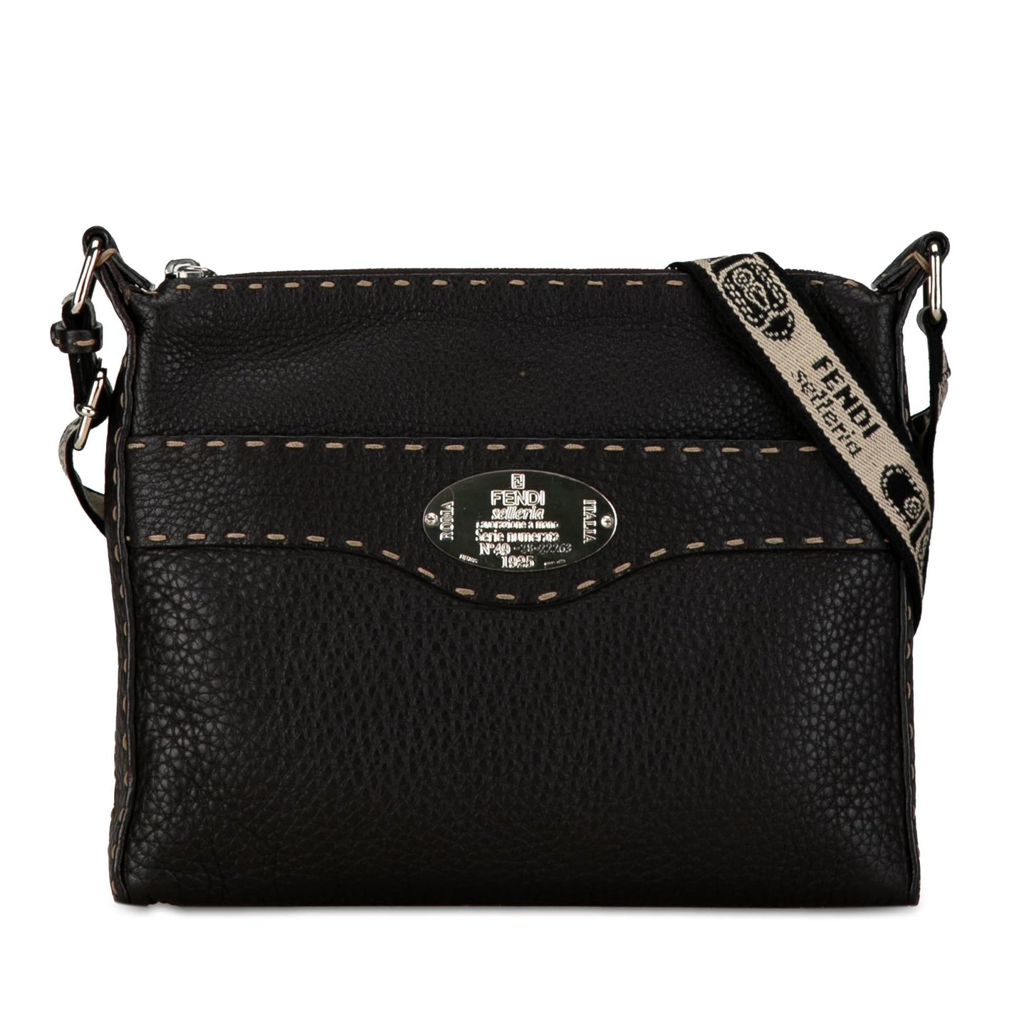 Luxury FendiLeather Selleria Crossbody (SHG-w68jgn)