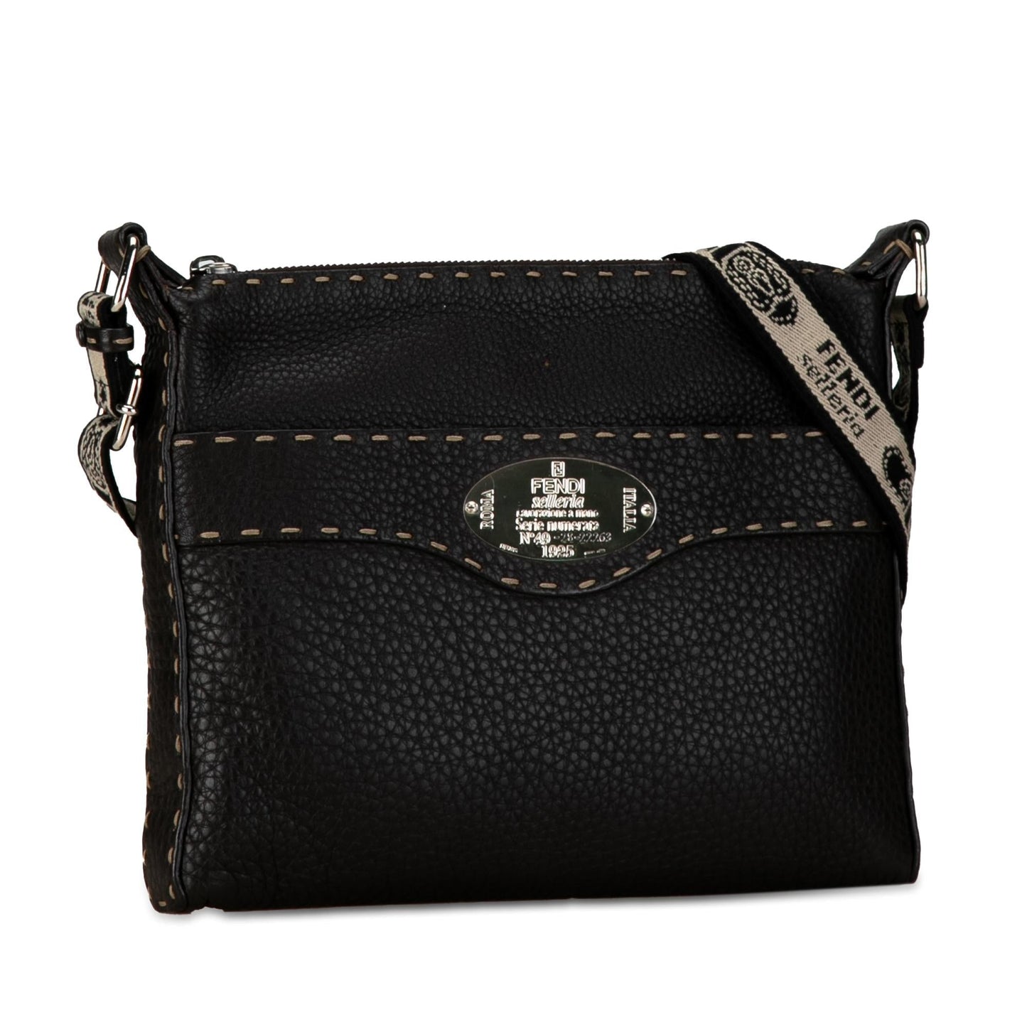 Luxury FendiLeather Selleria Crossbody (SHG-w68jgn)