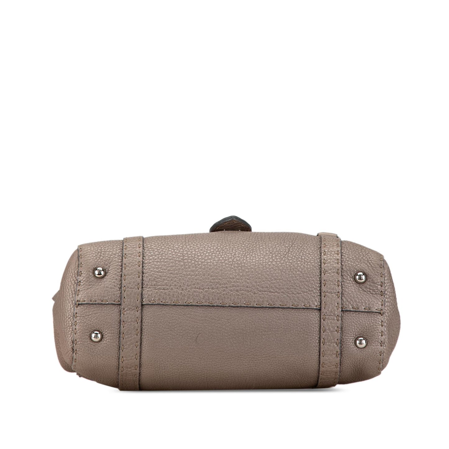 Luxury FendiLeather Selleria Linda Handbag (SHG-kPApcq)