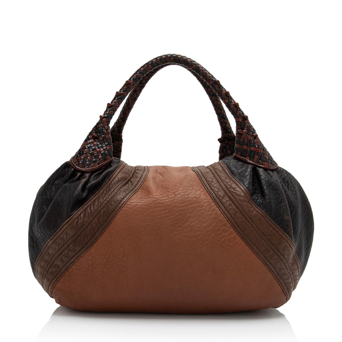 Luxury FendiLeather Spy Satchel (SHF-23172)
