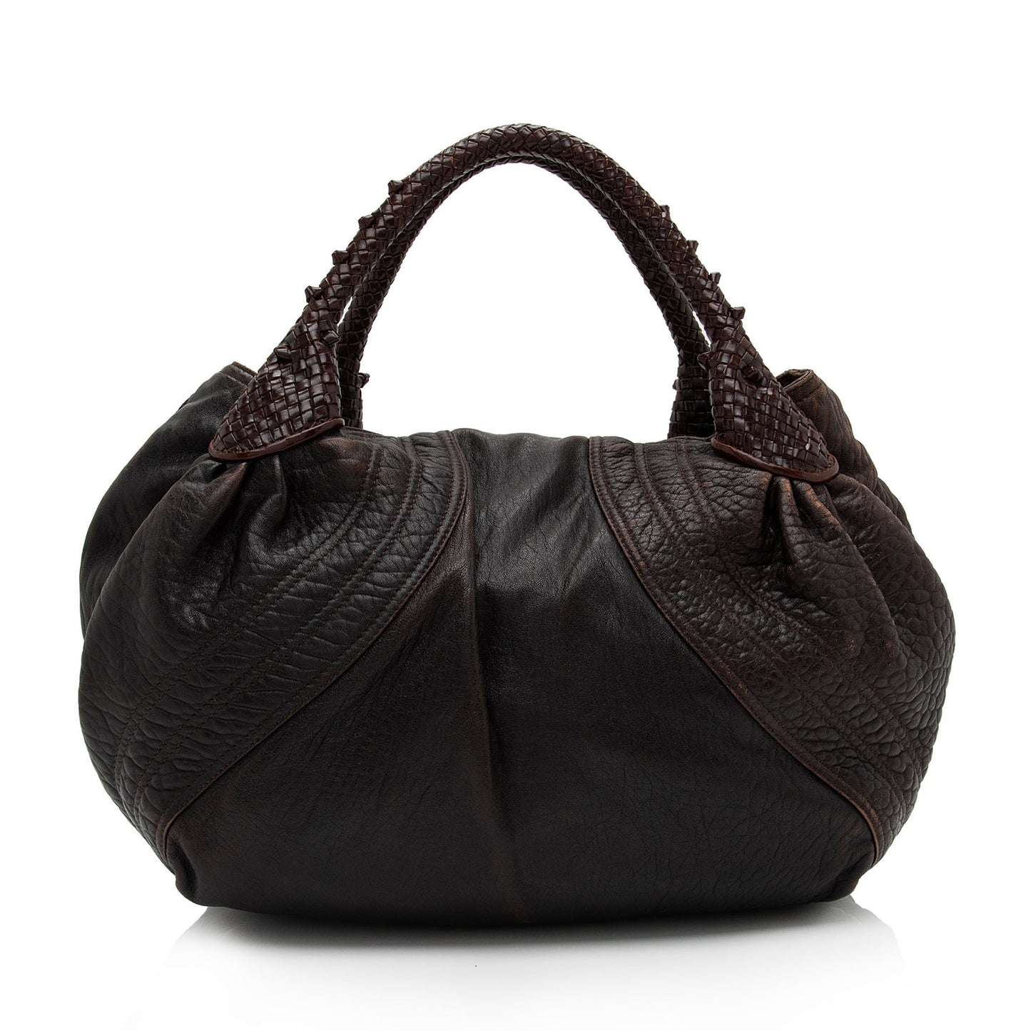 Luxury FendiLeather Spy Satchel (SHF-1314Gg)