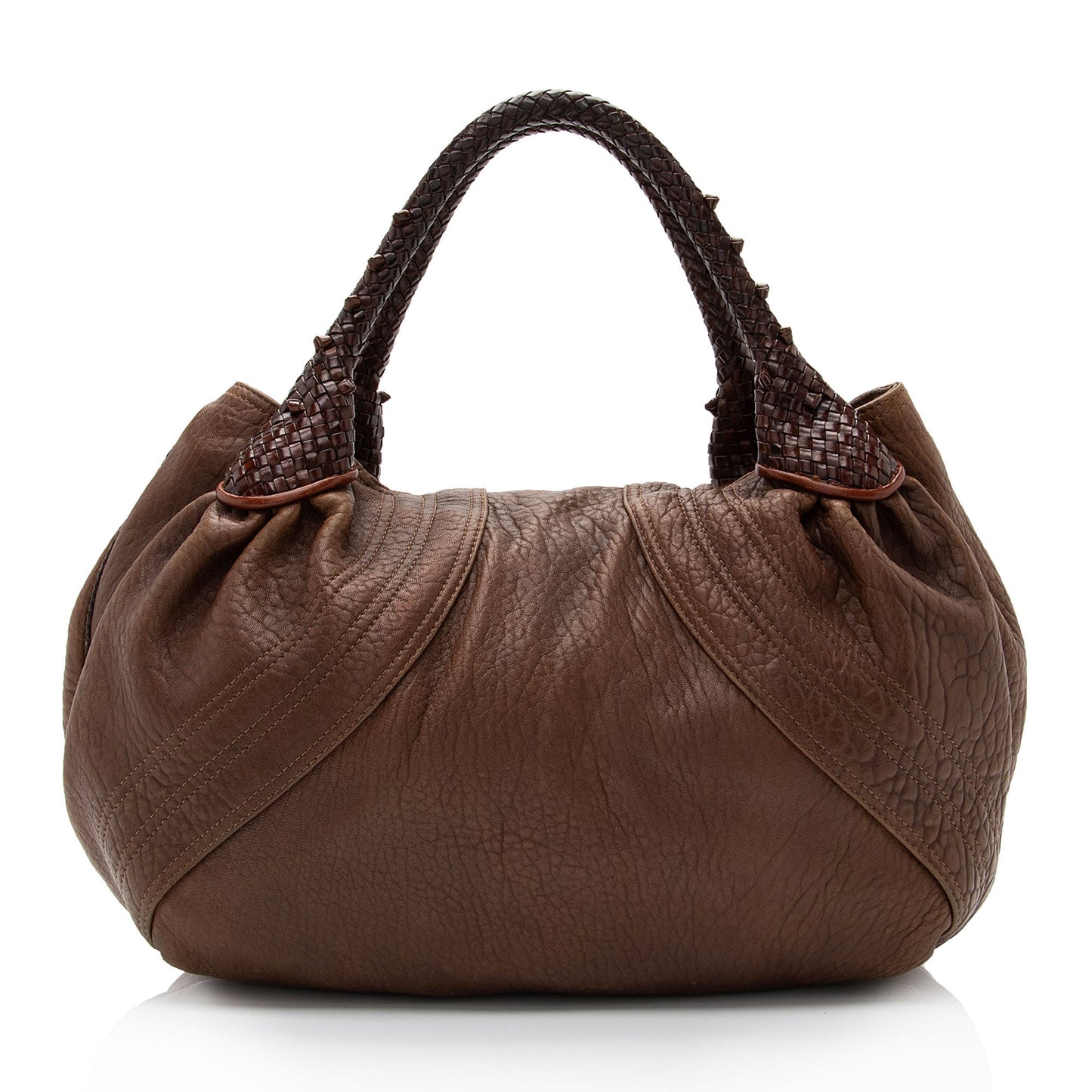 Luxury FendiLeather Spy Satchel (SHF-VaTgXY)