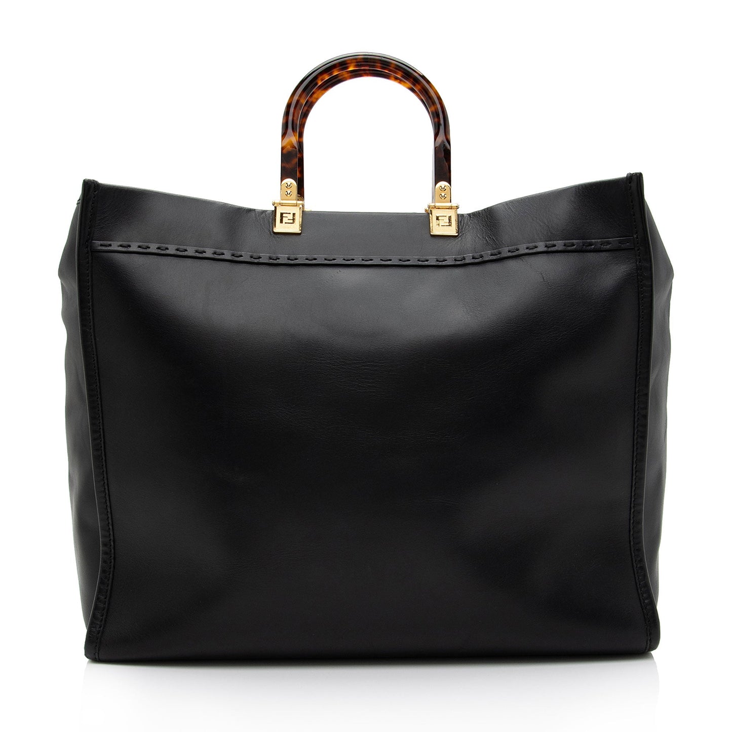 Luxury FendiLeather Sunshine Large Shopper Tote (SHF-DQT17B)