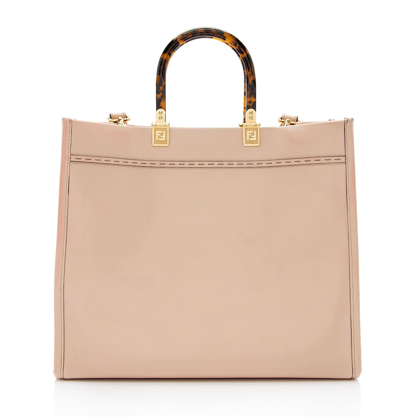 Luxury FendiLeather Sunshine Medium Shopper Tote (SHF-TLlb2r)